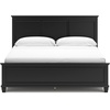 image:imageSignature Design by Ashley King Wood Panel Bed Hardwood Solids and MDFBlack