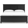 image:imageSignature Design by Ashley King Wood Panel Bed Hardwood Solids and MDFBlack