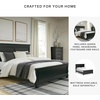 image:imageSignature Design by Ashley King Wood Panel Bed Hardwood Solids and MDFBlack