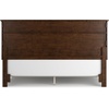 image:imageSignature Design by Ashley King Wood Panel Bed Hardwood Solids and MDFBrown