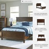 image:imageSignature Design by Ashley King Wood Panel Bed Hardwood Solids and MDFBrown