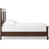 image:imageSignature Design by Ashley King Wood Panel Bed Hardwood Solids and MDFBrown