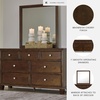 image:imageSignature Design by Ashley King Wood Panel Bed Hardwood Solids and MDFBrown