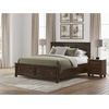 image:imageSignature Design by Ashley King Wood Panel Bed Hardwood Solids and MDFBrown
