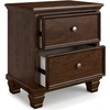 image:imageSignature Design by Ashley King Wood Panel Bed Hardwood Solids and MDFBrown