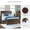 image:imageSignature Design by Ashley King Wood Panel Bed Hardwood Solids and MDFBrown