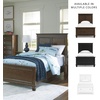 image:imageSignature Design by Ashley King Wood Panel Bed Hardwood Solids and MDFDark Brown