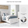 image:imageSignature Design by Ashley King Wood Panel Bed Hardwood Solids and MDFWhite