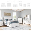 image:imageSignature Design by Ashley King Wood Panel Bed Hardwood Solids and MDFWhite