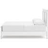 image:imageSignature Design by Ashley King Wood Panel Bed Hardwood Solids and MDFWhite