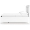 image:imageSignature Design by Ashley King Wood Panel Bed Hardwood Solids and MDFWhite