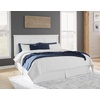 image:imageSignature Design by Ashley King Wood Panel Bed Hardwood Solids and MDFWhite
