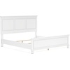 image:imageSignature Design by Ashley King Wood Panel Bed Hardwood Solids and MDFWhite