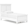 image:imageSignature Design by Ashley King Wood Panel Bed Hardwood Solids and MDFWhite
