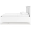 image:imageSignature Design by Ashley King Wood Panel Bed Hardwood Solids and MDFWhite
