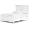 image:imageSignature Design by Ashley King Wood Panel Bed Hardwood Solids and MDFWhite