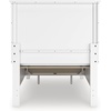 image:imageSignature Design by Ashley King Wood Panel Bed Hardwood Solids and MDFWhite