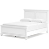 image:imageSignature Design by Ashley King Wood Panel Bed Hardwood Solids and MDFWhite