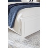 image:imageSignature Design by Ashley King Wood Panel Bed Hardwood Solids and MDFWhite