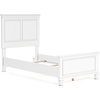 image:imageSignature Design by Ashley King Wood Panel Bed Hardwood Solids and MDFWhite