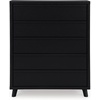 image:imageSignature Design by Ashley Large 6 Drawer Dresser for Bedroom Matte Black5 Drawer Chest