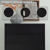 image:imageSignature Design by Ashley Large 6 Drawer Dresser for Bedroom Matte Black5 Drawer Chest
