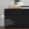 image:imageSignature Design by Ashley Large 6 Drawer Dresser for Bedroom Matte Black6 Drawer Dresser
