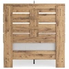 image:imageSignature Design by Ashley Larstin Rustic Panel Headboard ONLY Twin BrownFull