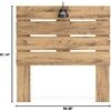 image:imageSignature Design by Ashley Larstin Rustic Panel Headboard ONLY Twin BrownFull