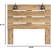image:imageSignature Design by Ashley Larstin Rustic Panel Headboard ONLY Twin BrownQueen
