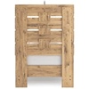 image:imageSignature Design by Ashley Larstin Rustic Panel Headboard ONLY Twin BrownTwin