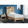 image:imageSignature Design by Ashley Larstin Rustic Panel Headboard ONLY Twin BrownTwin