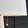 image:imageSignature Design by Ashley Laurellen Alabaster Table Lamp Dual Pull ChainWhite