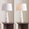 image:imageSignature Design by Ashley Laurellen Alabaster Table Lamp Dual Pull ChainWhite