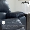 image:imageSignature Design by Ashley Leather Power Rocker Recliner Chair Ocean BlueBlue