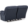 image:imageSignature Design by Ashley Leather Power Rocker Recliner Chair Ocean BlueBlue