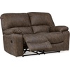 image:imageSignature Design by Ashley Leather Power Rocker Recliner Chair Ocean BlueBrown