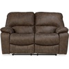 image:imageSignature Design by Ashley Leather Power Rocker Recliner Chair Ocean BlueBrown