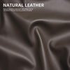 image:imageSignature Design by Ashley Leather Power Rocker Recliner Chair Ocean BlueDark Brown