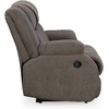 image:imageSignature Design by Ashley Leather Power Rocker Recliner Chair Ocean BlueGrey
