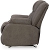 image:imageSignature Design by Ashley Leather Power Rocker Recliner Chair Ocean BlueGrey
