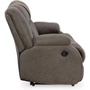 image:imageSignature Design by Ashley Leather Power Rocker Recliner Chair Ocean BlueGrey