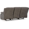 image:imageSignature Design by Ashley Leather Power Rocker Recliner Chair Ocean BlueGrey