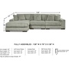 image:imageSignature Design by Ashley Lindyn White Oversized Swivel Accent ChairGrey