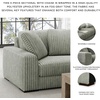 image:imageSignature Design by Ashley Lindyn White Oversized Swivel Accent ChairGrey