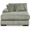 image:imageSignature Design by Ashley Lindyn White Oversized Swivel Accent ChairGrey