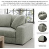 image:imageSignature Design by Ashley Lindyn White Oversized Swivel Accent ChairGrey