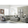 image:imageSignature Design by Ashley Lindyn White Oversized Swivel Accent ChairGrey