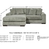 image:imageSignature Design by Ashley Lindyn White Oversized Swivel Accent ChairGrey