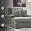 image:imageSignature Design by Ashley Lindyn White Oversized Swivel Accent ChairGrey